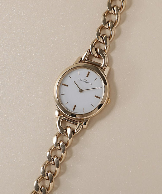 RGラウンドチェーンベルト ウォッチ（ホワイトマット