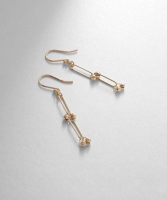 K10PCロング×ミラーボール フックピアス（2002146658