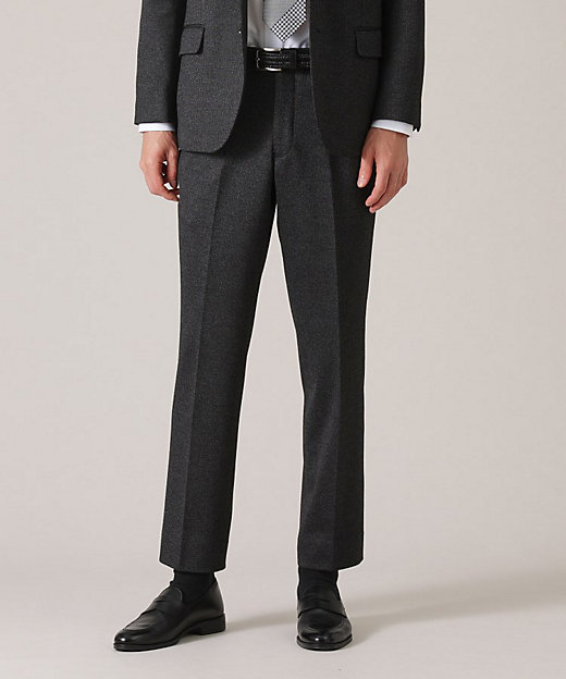 尾州織】ウールブレンド ムリネ千鳥パンツ ／ セットアップ対応