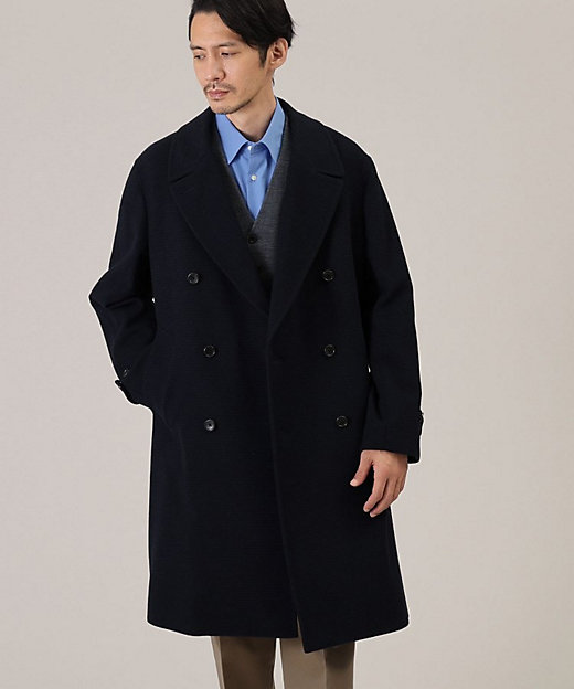 ウール ハウンズトゥース アルスターコート（2002276352