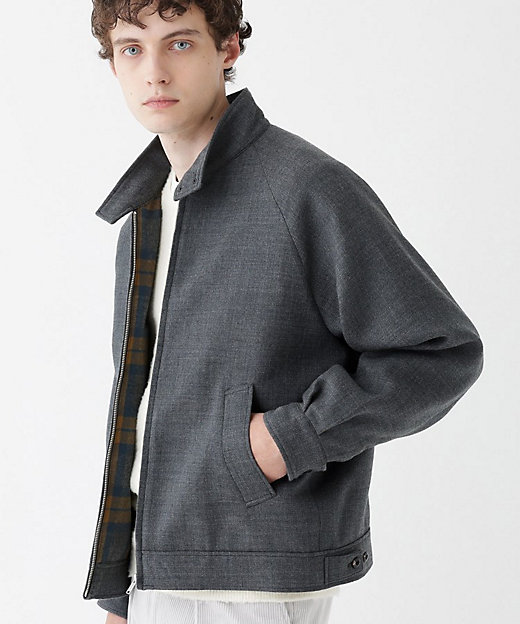 THE FLAGSHIP】ウールダブルフェイス ブルゾン