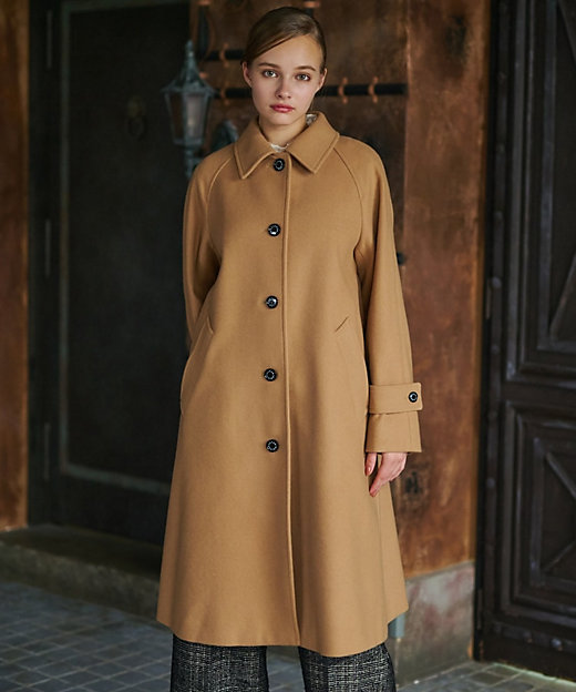 大人百花冬号掲載 モデル美香さん着用】Super110sウールA