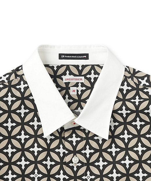 オーバーラップサークル クレリックシャツ（2002365096