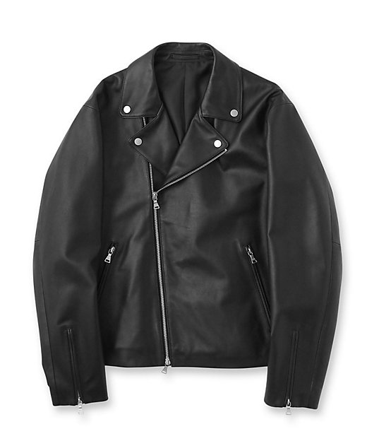 ラムレザーダブルライダースジャケット（2002300389） | tk