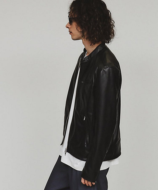 ◇シングルライダースジャケット（2002378263） | tk. TAKEO