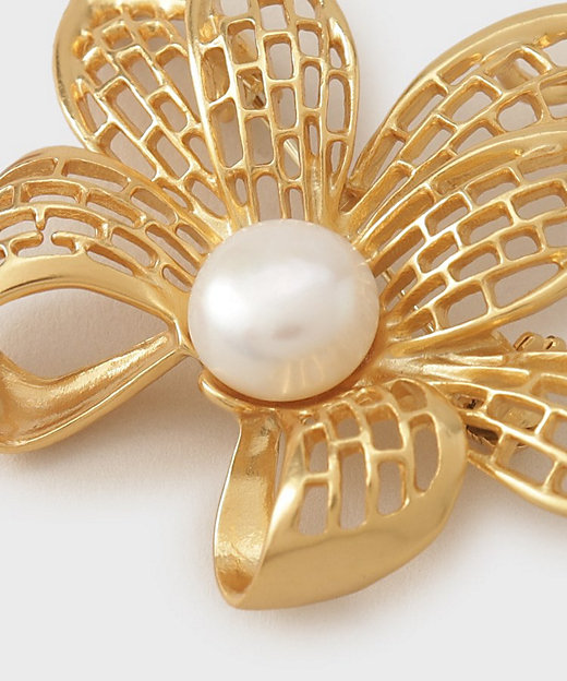 ゴールドカラーブローチ（2002371730） | GALLEST (Women