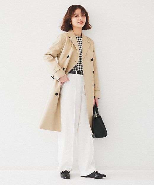 オフィス／ハレの日】ライナー付きトレンチコート