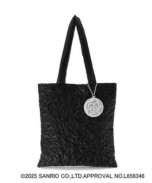 リトルツインスターズコラボ】キキ＆ララ 星キルティングA4トート