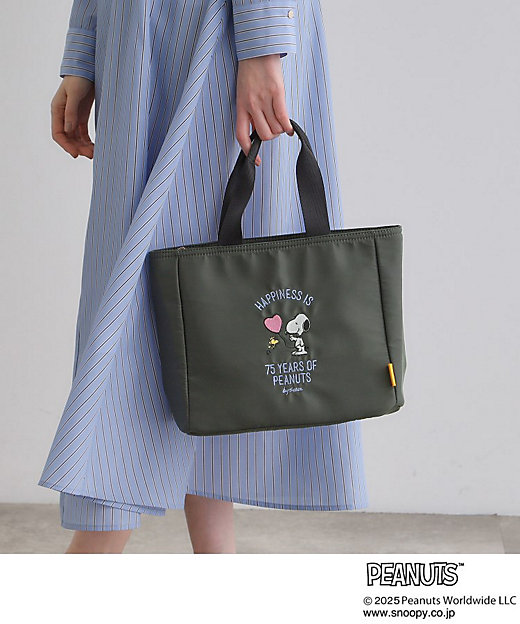 PEANUTS75th】ナイロン刺繍トート（2002424700