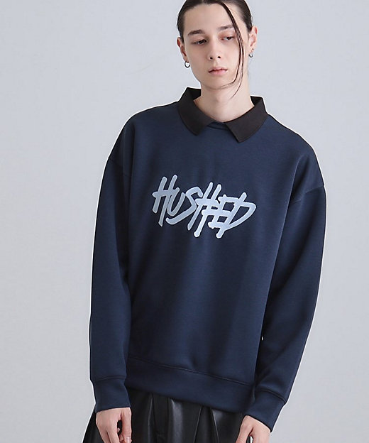 レタードエンブロレイヤーカラーカットソー（2002548848