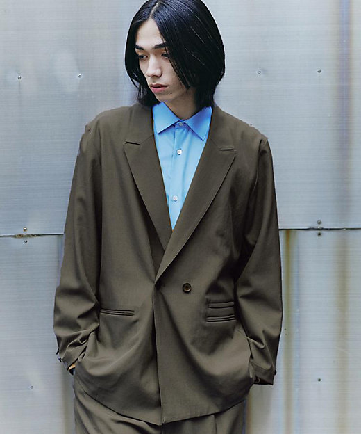 ダブルブレストジャケット（2002548962） | tk. TAKEO