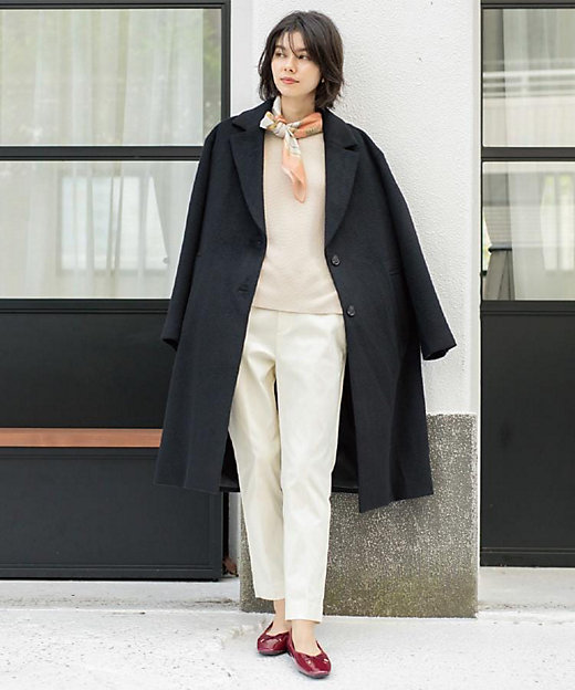 カシミヤブレンドウールチェスターコート（2002542078