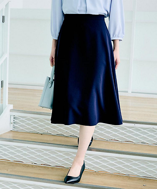 洗えるスーツ／ストレッチ性】フレアスカート（2002554572