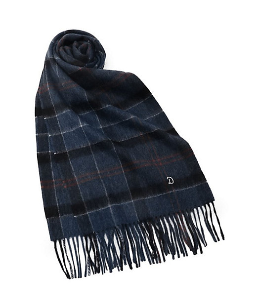 カシミヤチェックマフラー（2002560919） | DRESSTERIOR