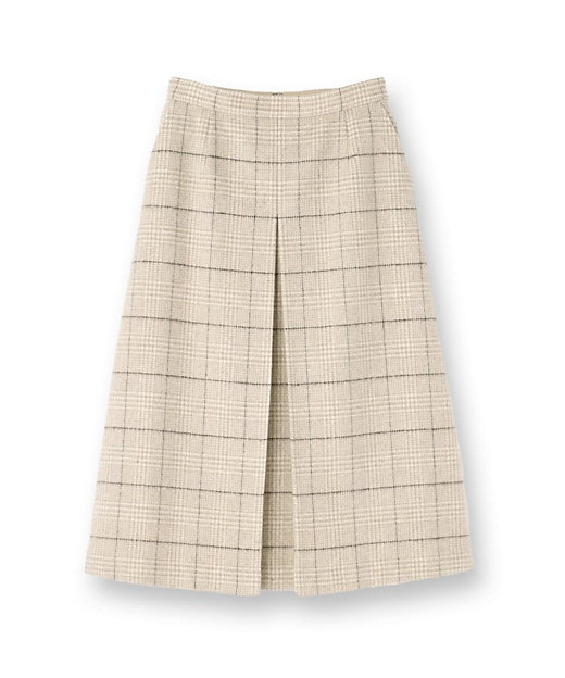 ふんわり／タイト見え】グレンチェックスカート（2002561499