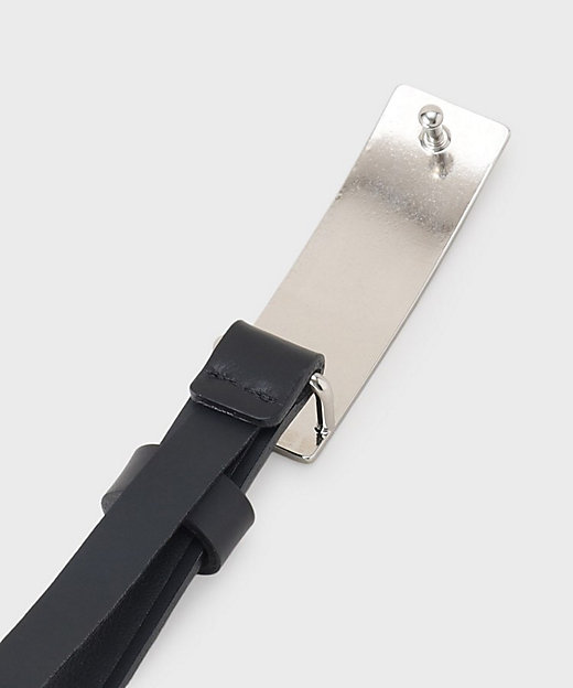 プレートバックルベルト（2002508946） | INDIVI (Women