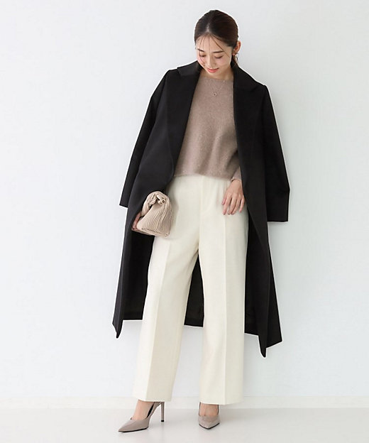 カシミヤ100％／日本製】ロングガウンコート（2002528918