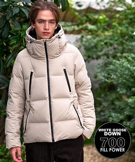 700フィルパワー／高品質ダウン／Safari12月号掲載