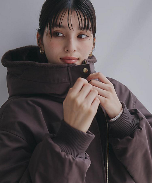 2WAY／洗える】リバーシブル フェイクファーブルゾン