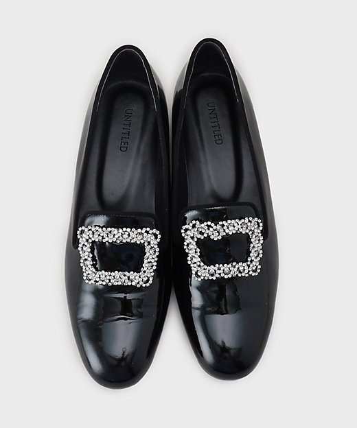 ビジュー付きオペラシューズ（2002530571） | UNTITLED