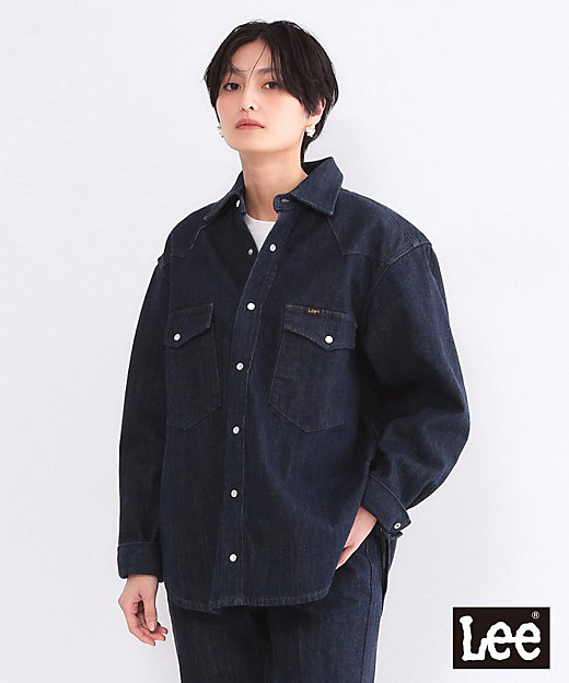 Lee別注】ウエスタンシャツデニムジャケット【洗濯機OK
