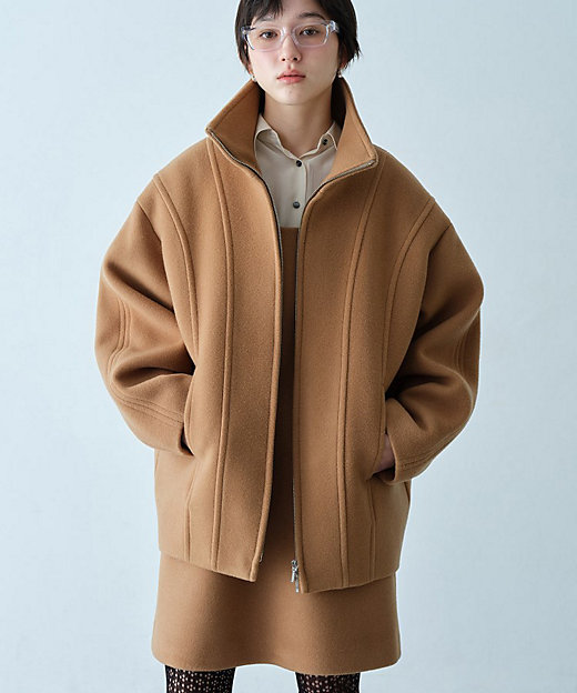 wool volume short coat（2002586322