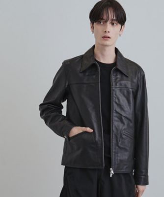 本革】レザースポーツジャケット（2002588665） | tk. TAKEO