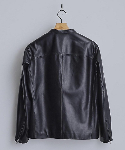 本革】ラムレザーシングルライダース（2002588663） | tk