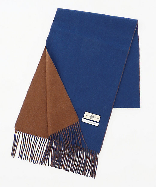 リバーシブル カシミヤマフラー 無地×無地（AA1LCS0410