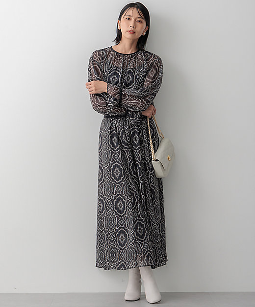 洗える】オーナメントプリント ブラウス（BLWOCA0305） | 23