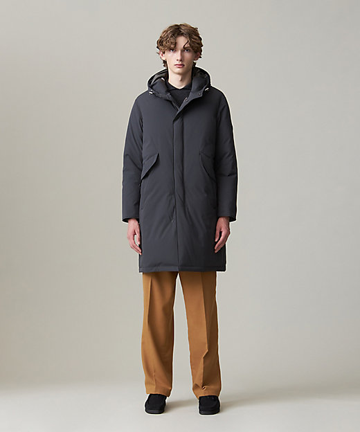 WEB・一部店舗限定】ストレッチタフタ ダウンモッズパーカー