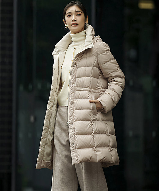 VERY掲載／新色追加】シレータフタ ロング ダウンコート