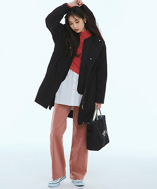 撥水加工／洗える】ライナー付き マルチウェイアウター