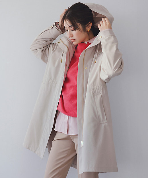 撥水加工／洗える】ライナー付き マルチウェイアウター