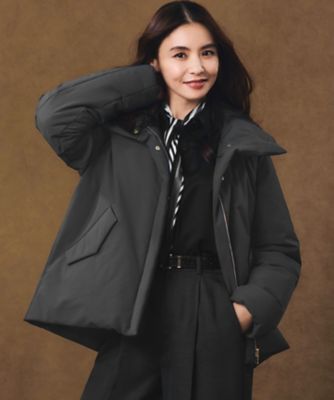 一部店舗限定／滝沢眞規子さん着用／撥水加工】ミリタリー Aライン