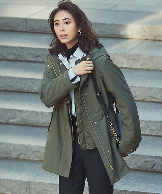 WEB限定】ライナー付き マルチウェイ コート（CMWSNW0861