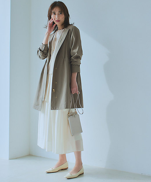 撥水加工】ライトツイル ノーカラーコート（CMWWCS0206