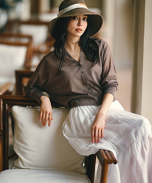 UVカット／洗える】ペーパー ブレード ハット（HT3DCM0402