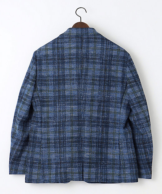 イタリア素材／軽量／ストレッチ】サマーツィード ジャージー プリント