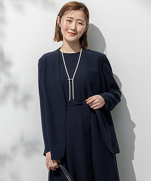 洗える／吸水速乾／UVカット／接触冷感】ストレッチジョーゼット