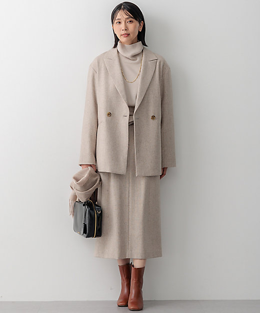 ヘリンボーンループツイード ジャケット（JKWWCW0409） | 23