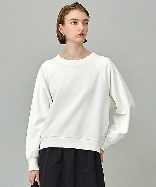 洗える】ジョーゼットジャージー ドルマンスリーブプルオーバー