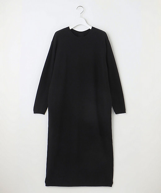 エステータ】マーセライズドウールカシミヤ ニットワンピース