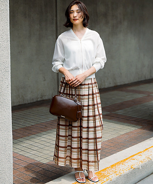 洗える】ライトシアーニット ブルゾン（KRWOGM0651） | 23区