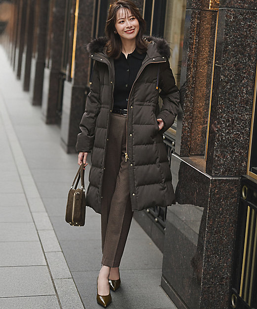 ワイドリブ ポロニット（KRWOLS0260） | 23区 (Women