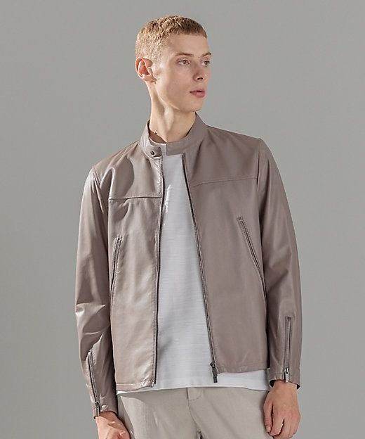 ライトラムナッパ レザー シングルライダース（LWJHCA0102