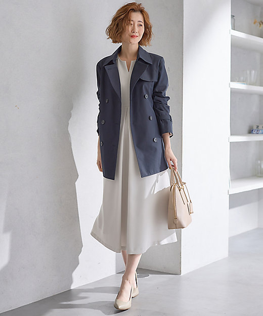 VERYコラボ 】トリアセダブルジョーゼット ワンピース