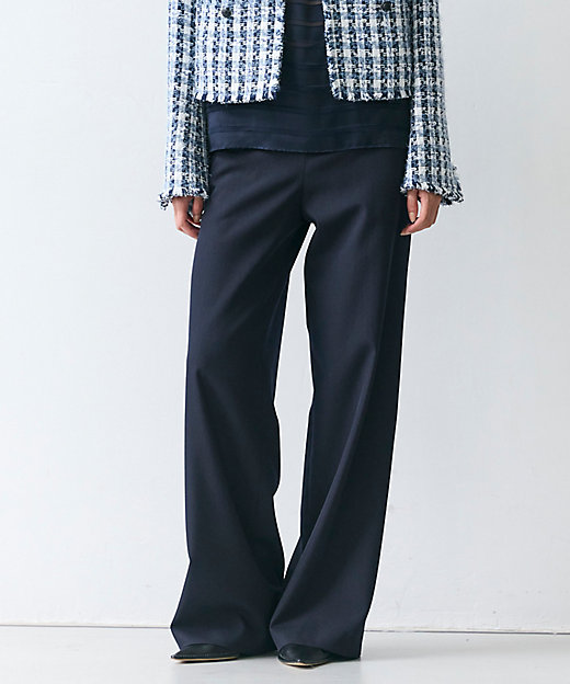 LAZUL ／ マリンボタンワイドパンツ（PRCWGW0606