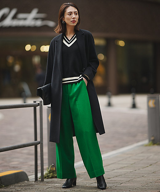 ウールカシミヤメルトン チェスターコート（SCCMGW0601