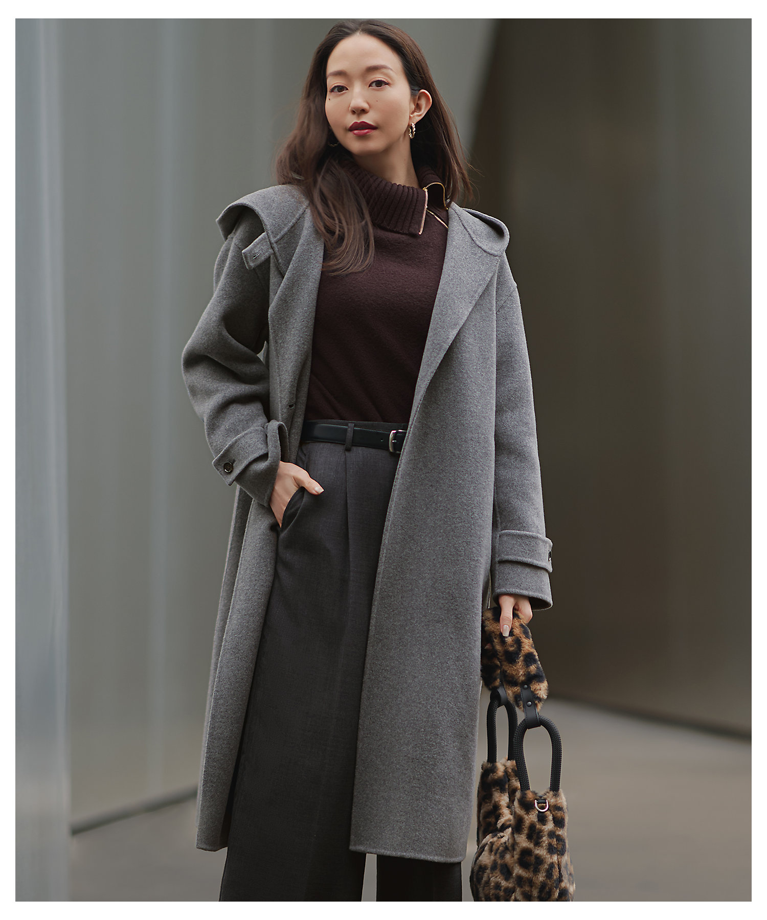 滝沢眞規子さん着用／VERY掲載】MANTECOPureリバー